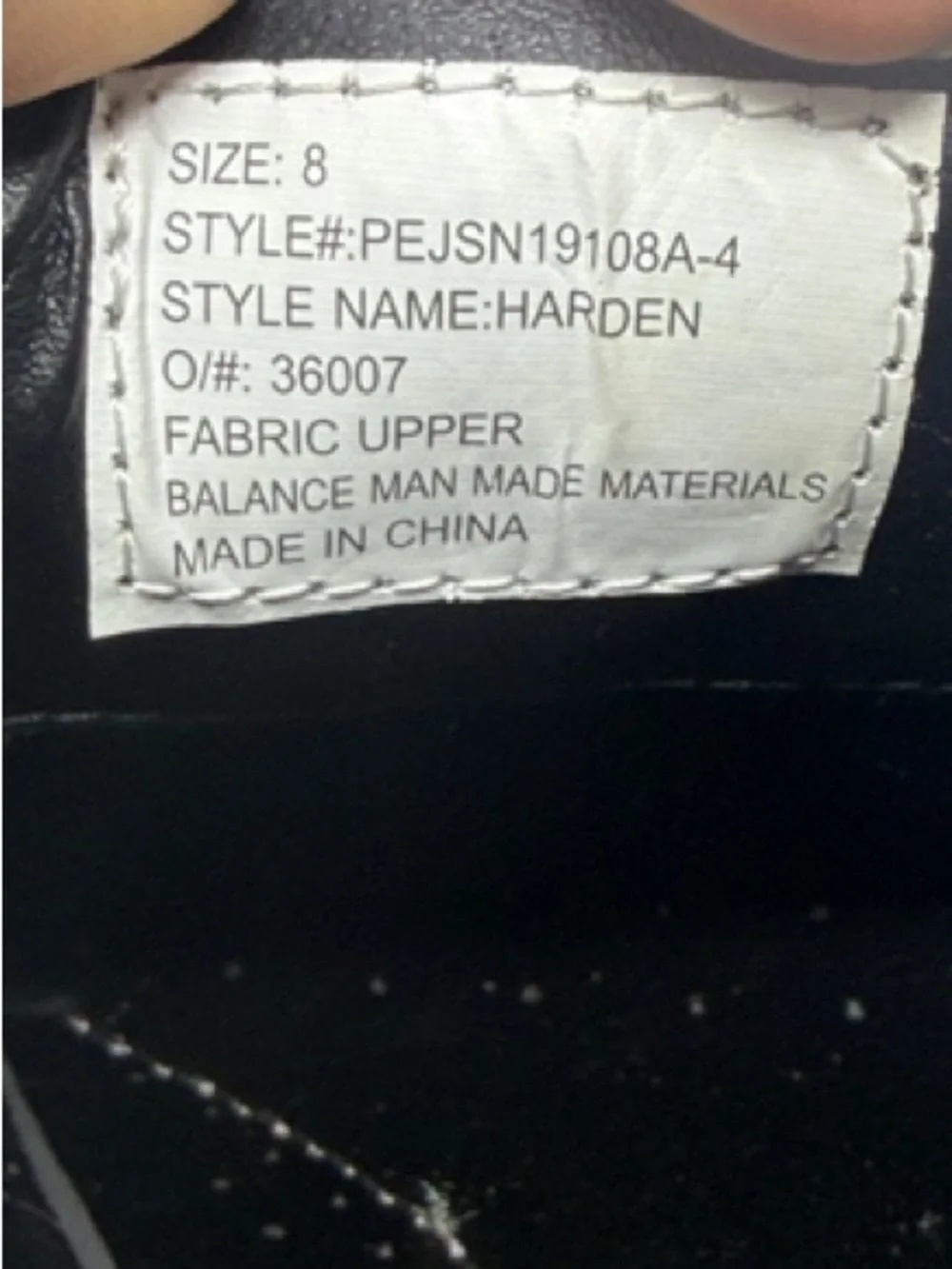Perry Ellis Black Lace-Up Dress Shoes - Sleek Oxford Style Size 8
